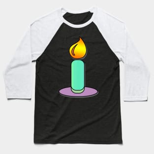 Candle Baseball T-Shirt